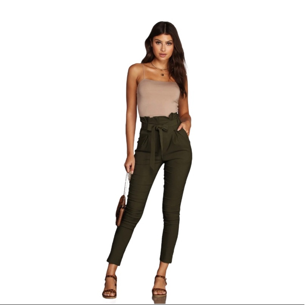 Windsor olive green dress pants.